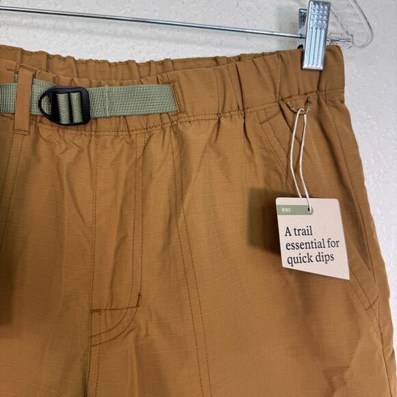REI Trailmade Amphib Shorts Mens Small Belted Ripstop Hiking Swim UPF 50 NEW - Picture 5 of 12